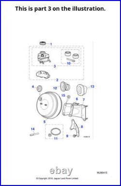 Jaguar Genuine Reservoir Brake Servo Fits X-Type 2001-2010 Classic C2S48699