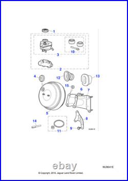 Jaguar Genuine Reservoir Brake Servo Fits X-Type 2001-2010 Classic C2S48699